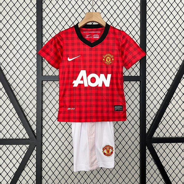 Camiseta Manchester United 1ª Niño Retro 2012 2013